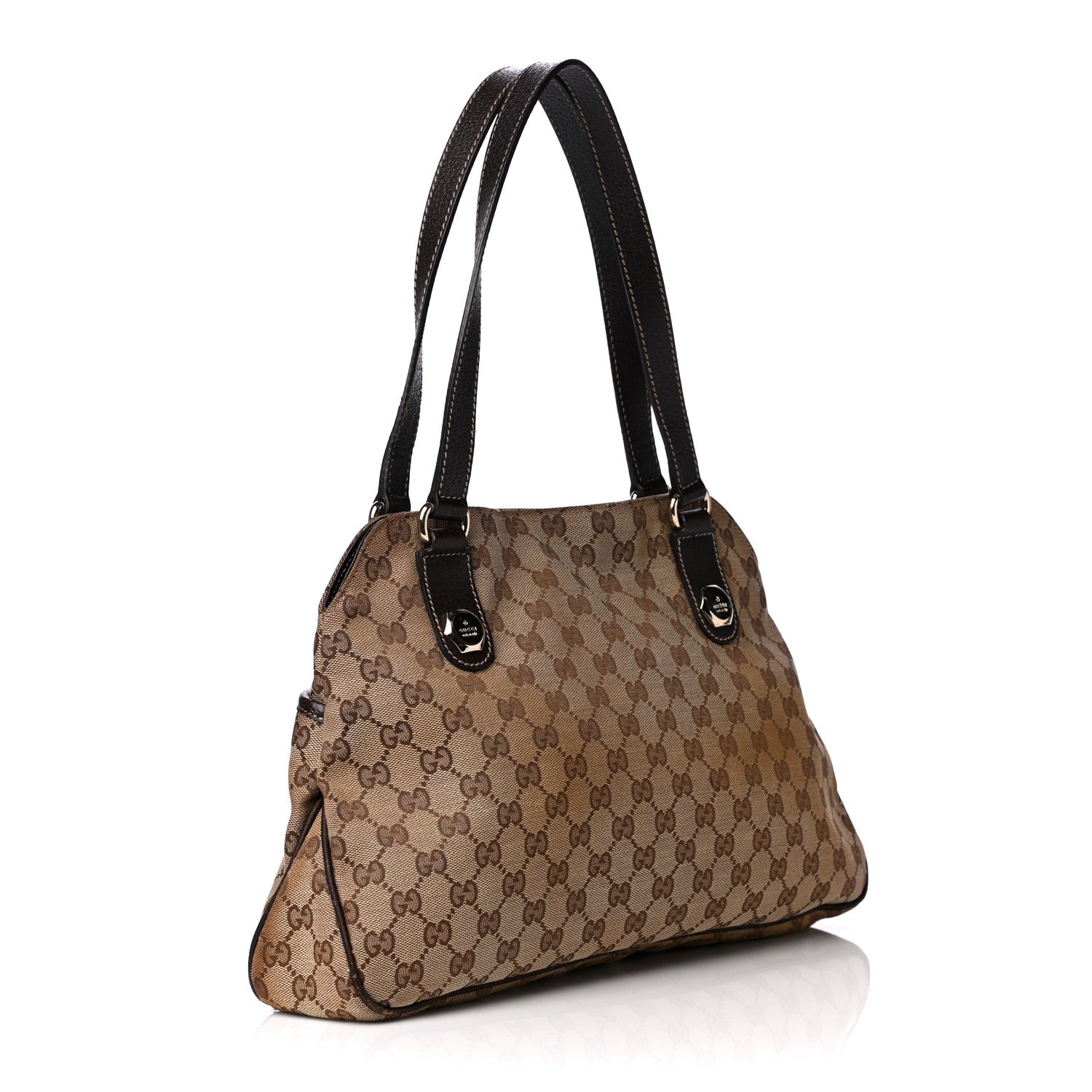 Gucci Monogram Medium Charmy Shoulder Bag Brown 2 of 7