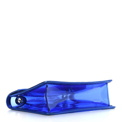 Saint Laurent Calfskin Metallic PVC Mini Betty Blue 4 of 9