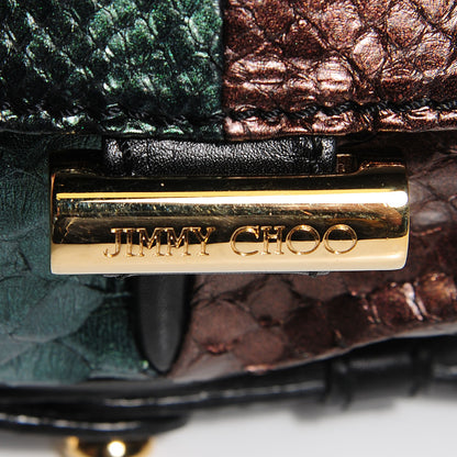 Jimmy Choo Python Arad Clutch Multicolor 8 of 8