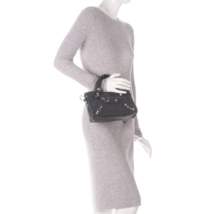 Balenciaga Agneau Giant 12 Silver Hardware Mini City Gris Fossile 3 of 10