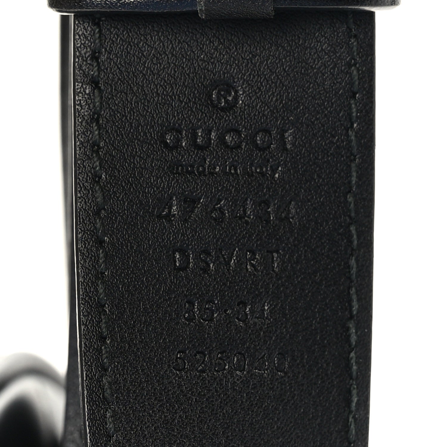 Gucci Calfskin Matelasse GG Marmont Belt Bag 85 34 Black 11 of 11