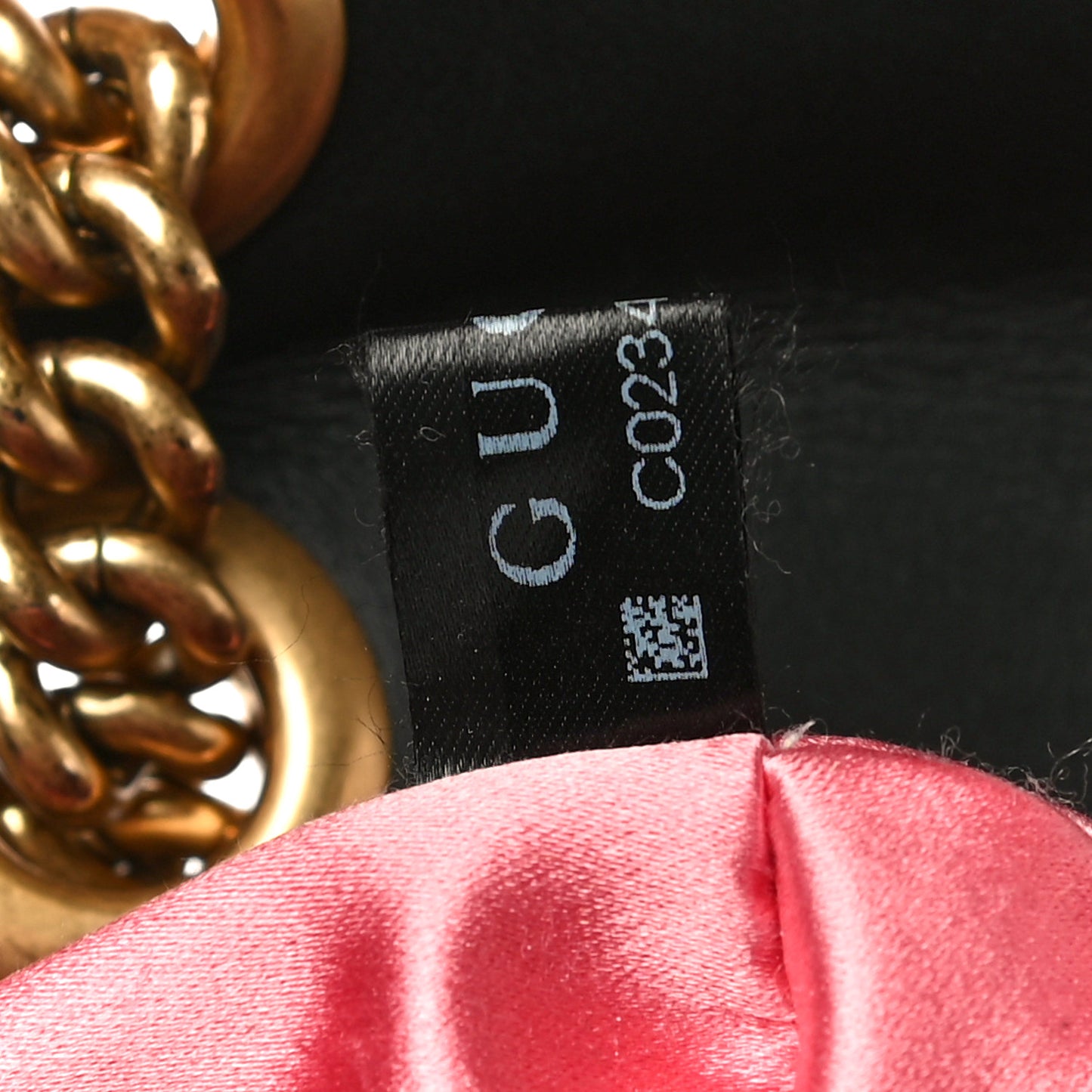 Velvet Matelasse Mini GG Marmont Shoulder Bag Black