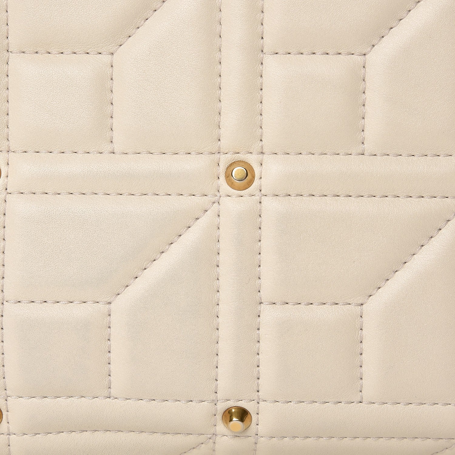 Gucci Calfskin Matelasse Studded Medium GG Marmont Shoulder Bag White 13 of 13
