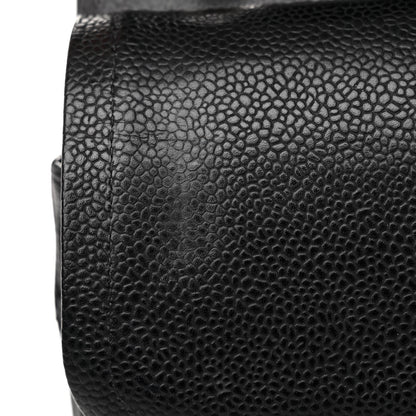 Chanel Caviar Quilted Jumbo Double Flap Black 12 of 12