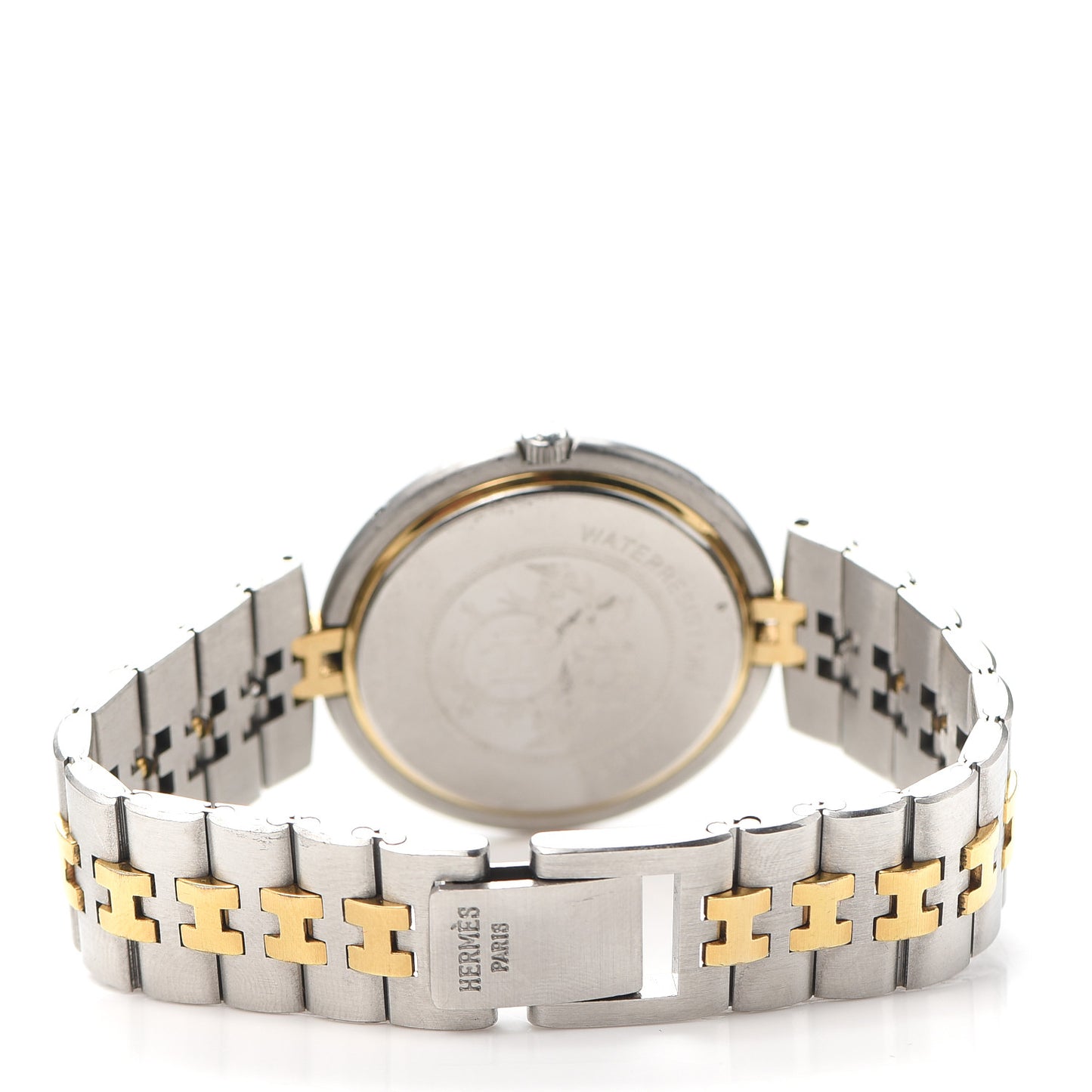 Stainless Steel 33mm Profile Quartz Watch Gold