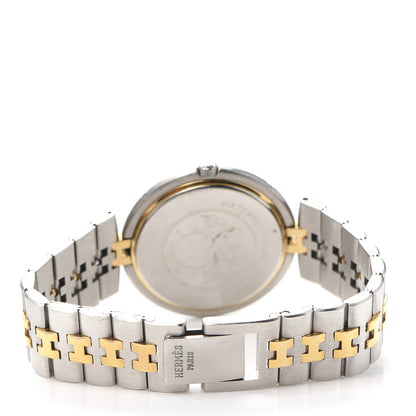 Hermes Stainless Steel 33mm Profile Quartz Watch Gold 3 of 4