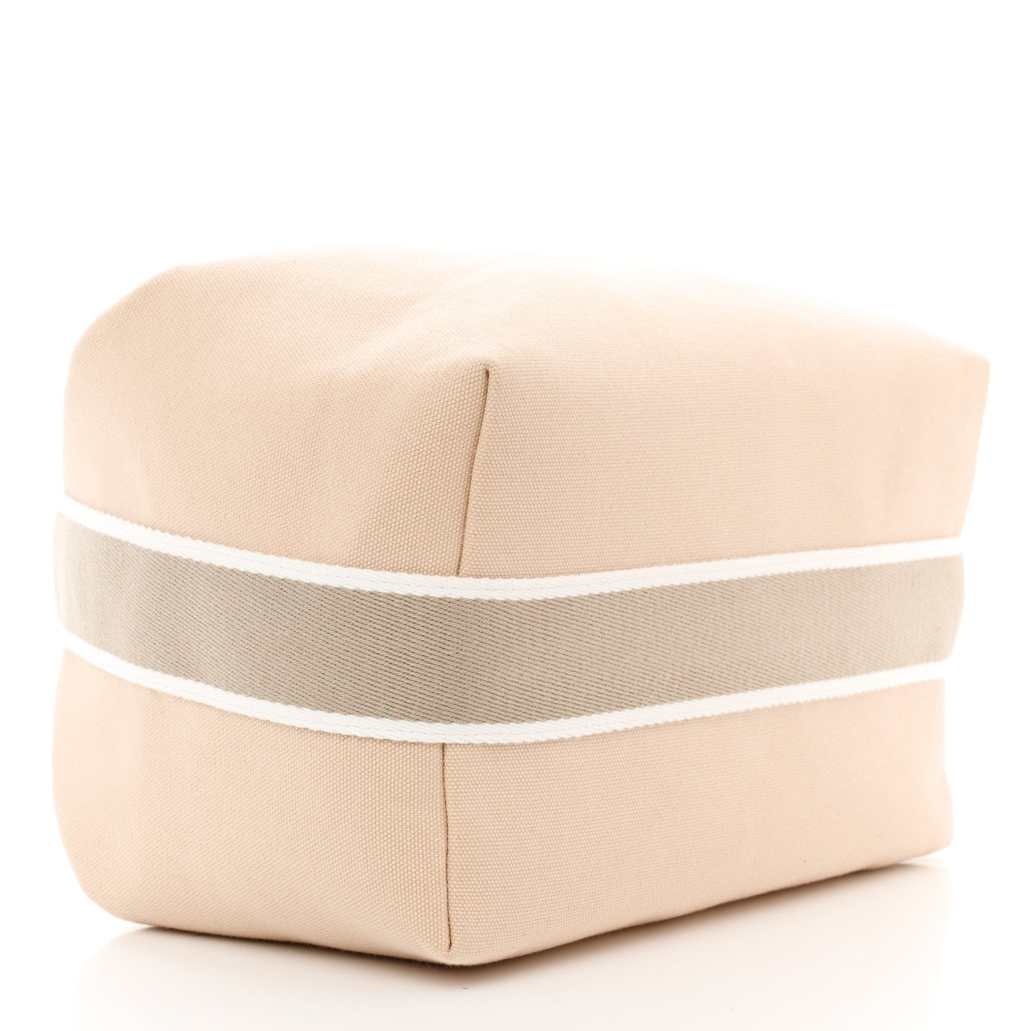 Hermes Canvas Large Bride-A-Brac Pouch Natural 4 of 6
