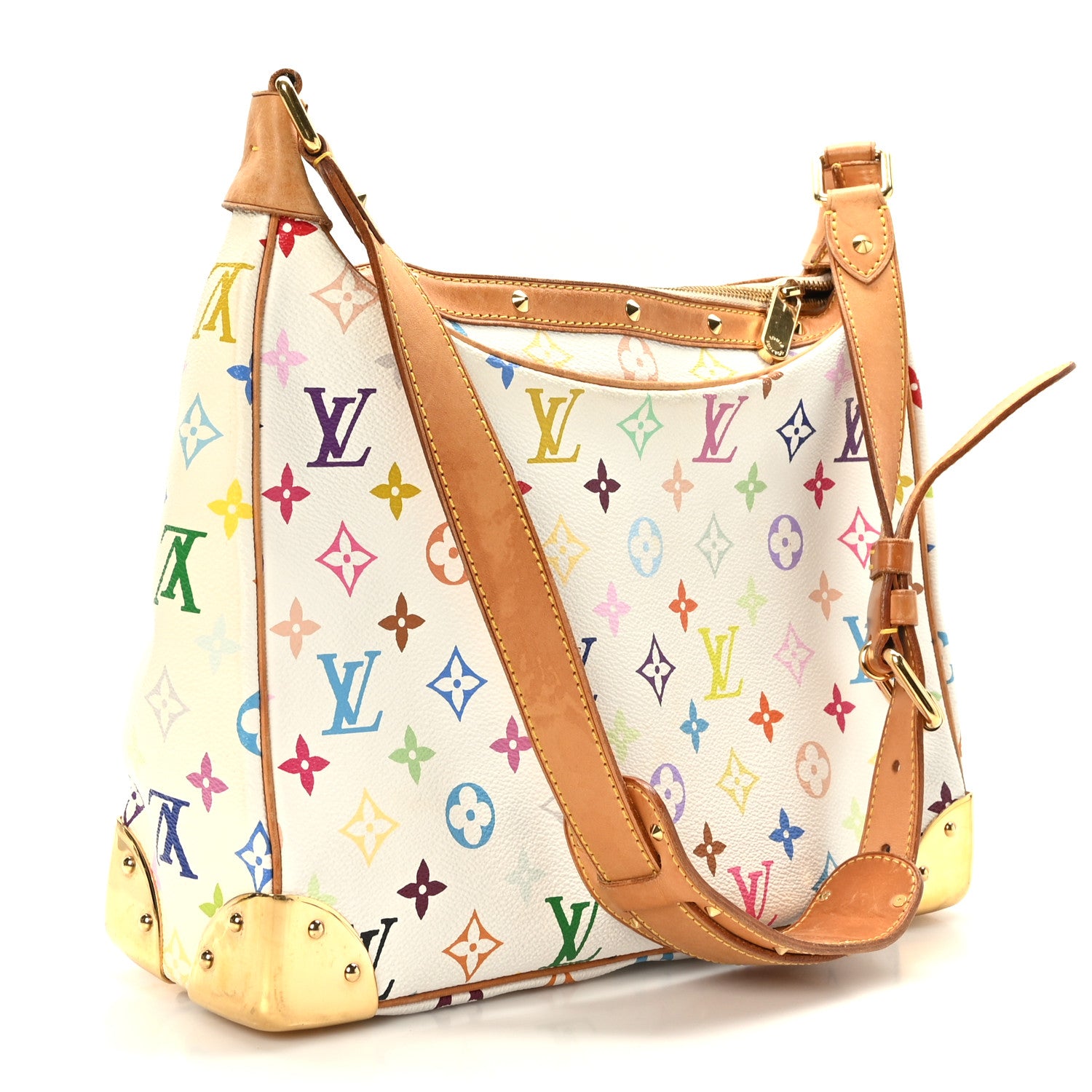 Louis Vuitton Monogram Multicolor Boulogne White 3 of 8