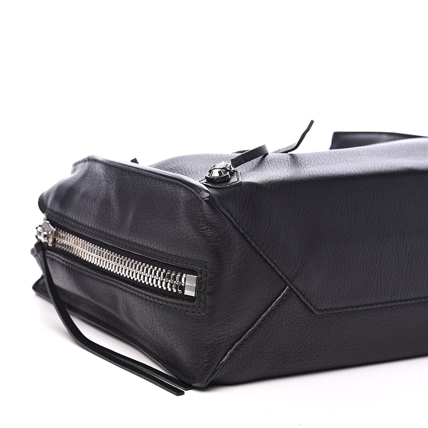 Balenciaga Veau Papier A6 Zip Around Tote Black 8 of 11