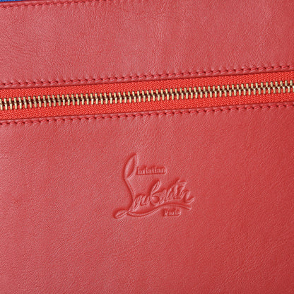 Christian Louboutin Calfskin Spiked IPad Case Blue Saphir 6 of 8