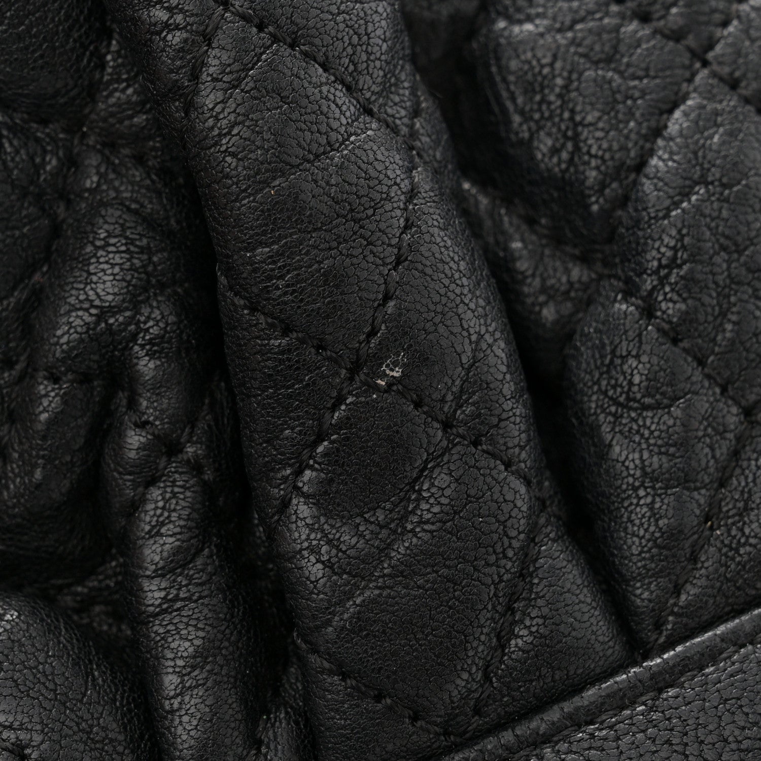 Chanel Washed Lambskin Quilted Mini Chain Around Flap Black 12 of 13