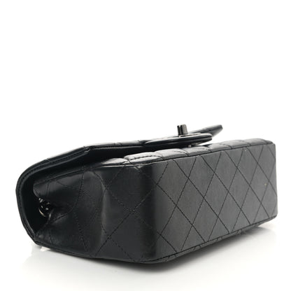 Chanel Lambskin Quilted Mini Rectangular Flap So Black 3 of 10