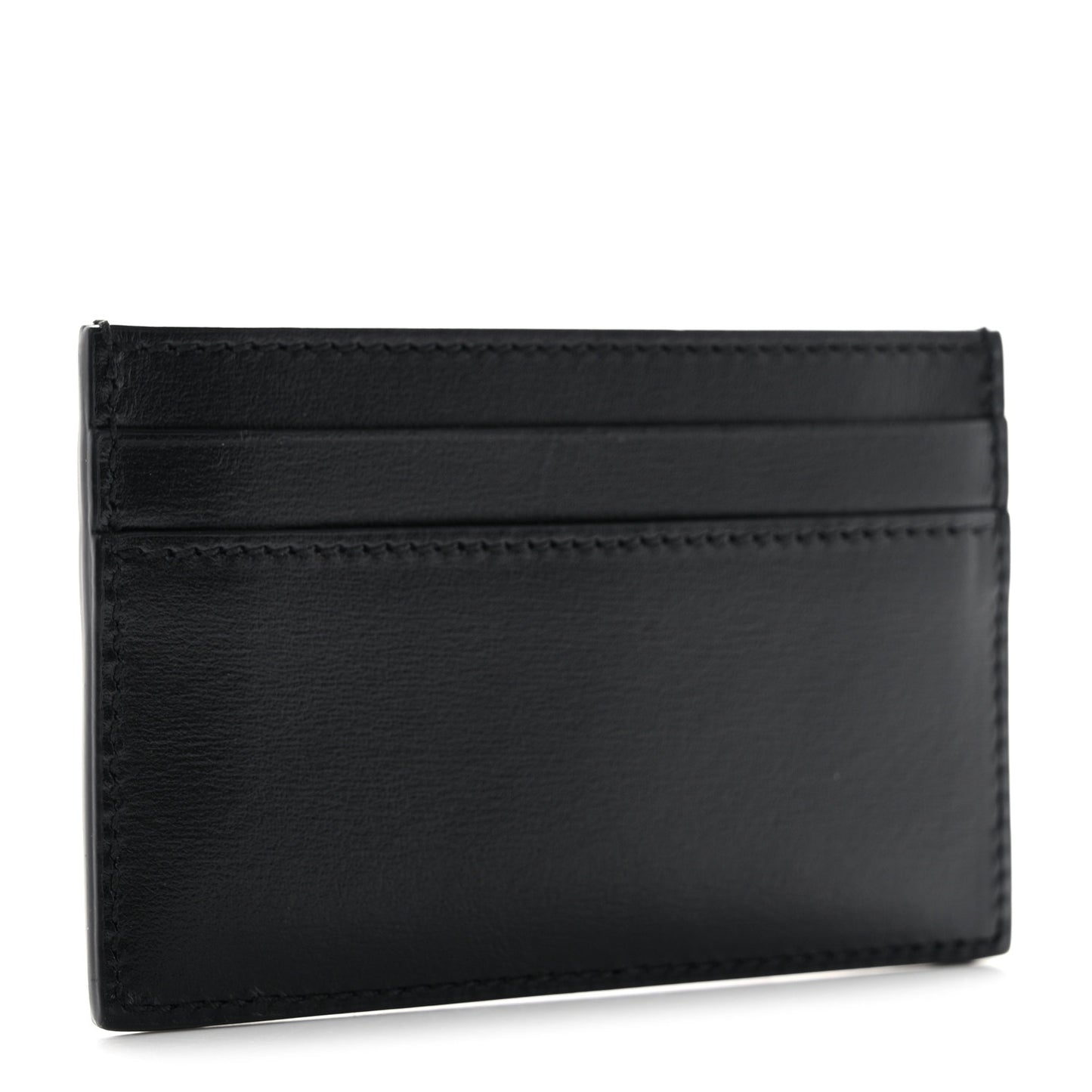 Smooth Calfskin GG Marmont Card Holder Black
