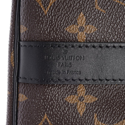 Louis Vuitton Monogram Macassar Keepall Bandouliere 45 6 of 8