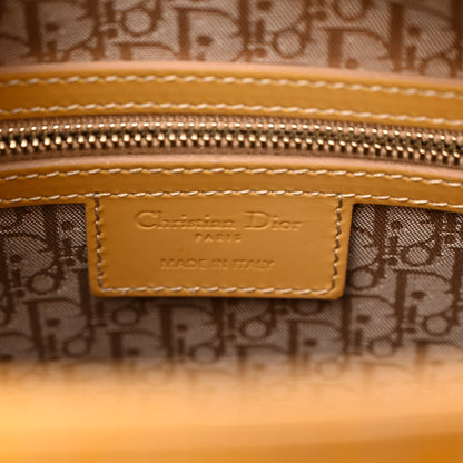 Christian Dior Patent Cannage Large Lady Dior Dark Beige 6 of 11