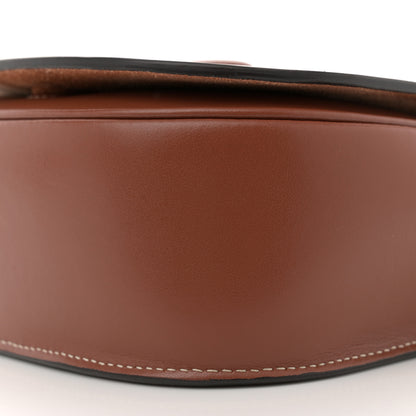 Celine Smooth Calfskin Cuir Triomphe Folco Crossbody Bag Tan 10 of 11