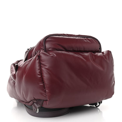 Stella McCartney Polyamide Falabella Go Glitter Stars Backpack Burgundy 4 of 12