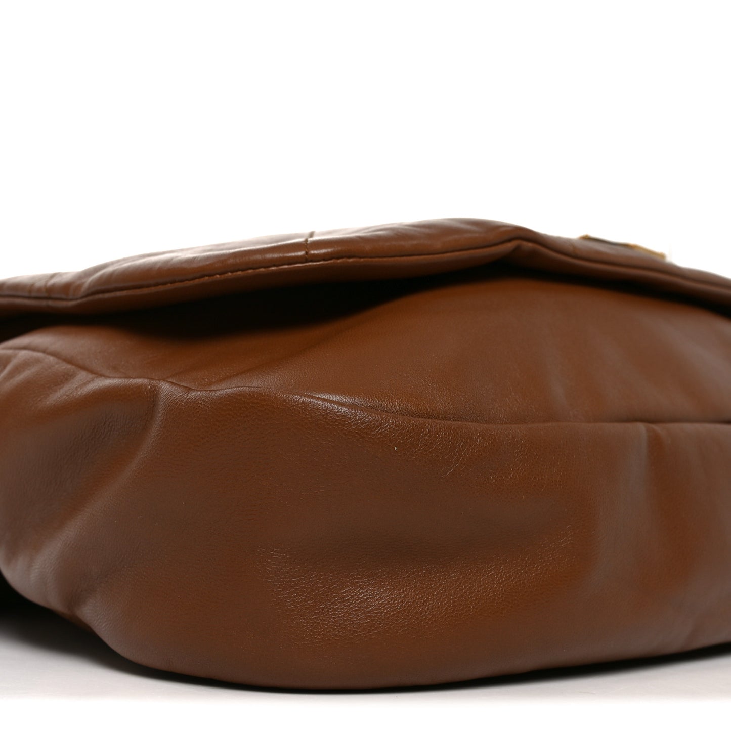 Lambskin Matelasse Monogram Large Jamie 4.3 Light Fox