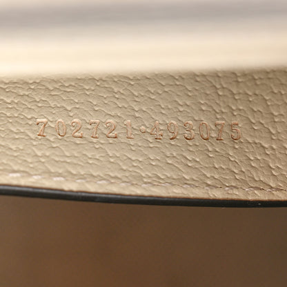 Gucci Raffia Textured Dollar Calfskin Web Houndstooth Small Diana Tote Bag Light Blue Natural Deep Orange 7 of 14