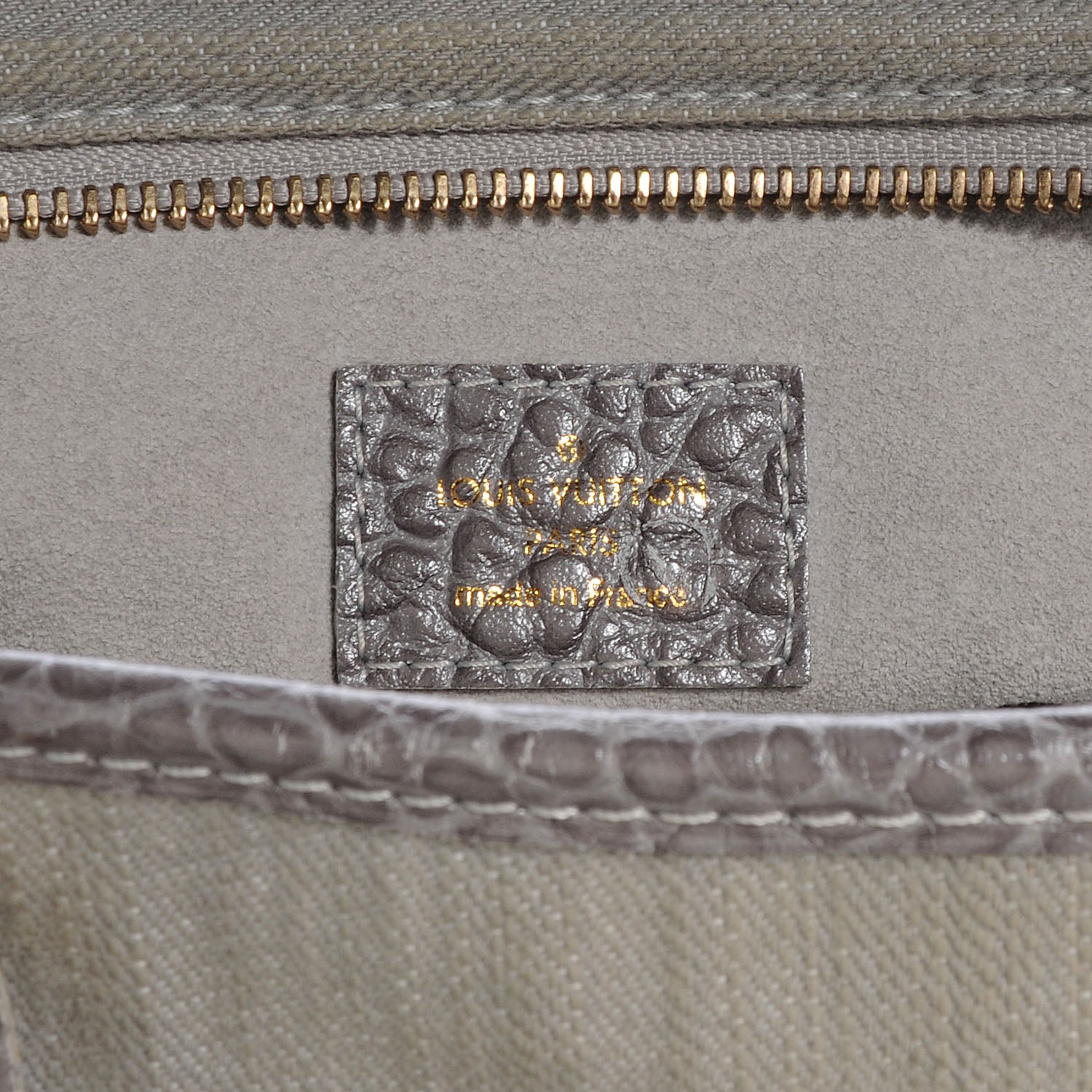 Louis Vuitton Denim Neo Cabby MM Grey 6 of 7