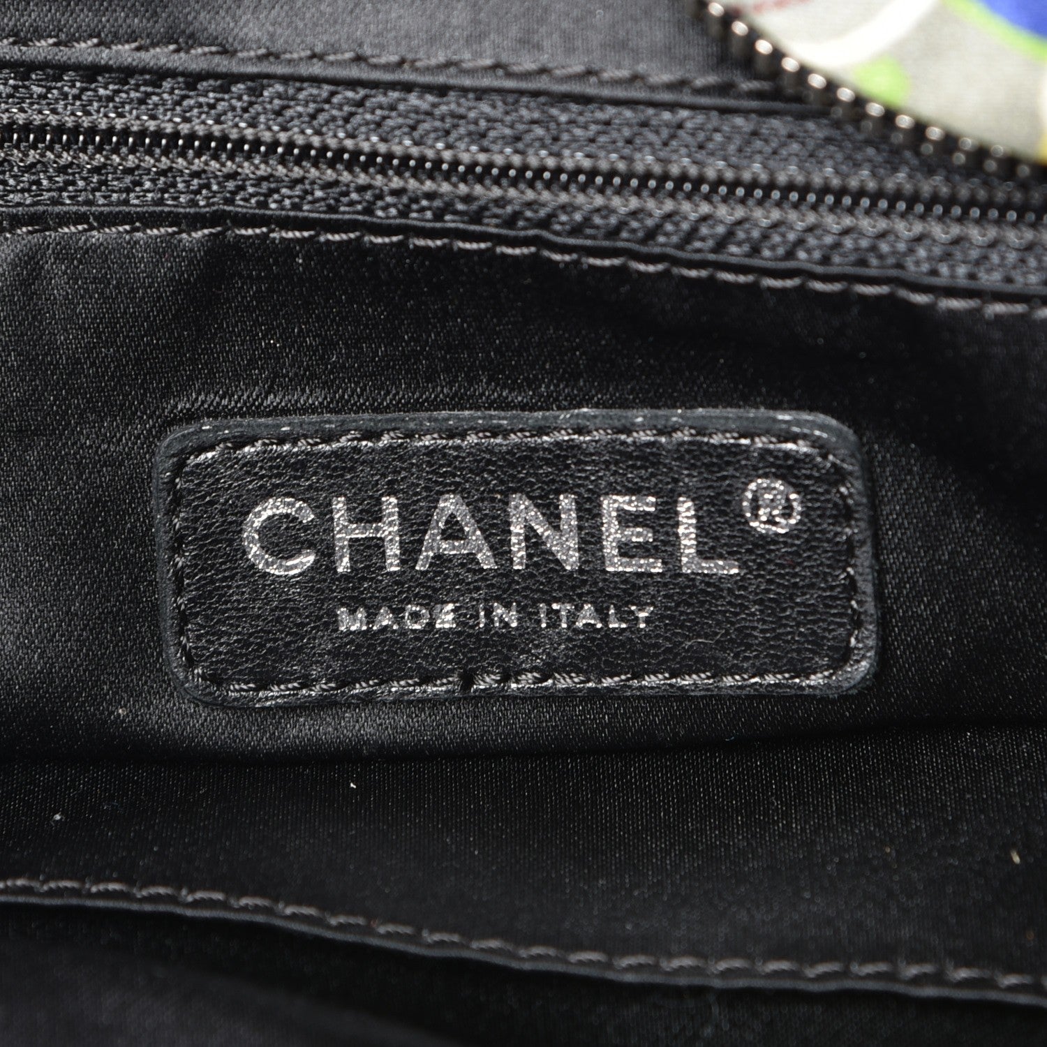 Chanel Satin Quilted Large Kaleidoscope Tote Multicolor 6 of 7