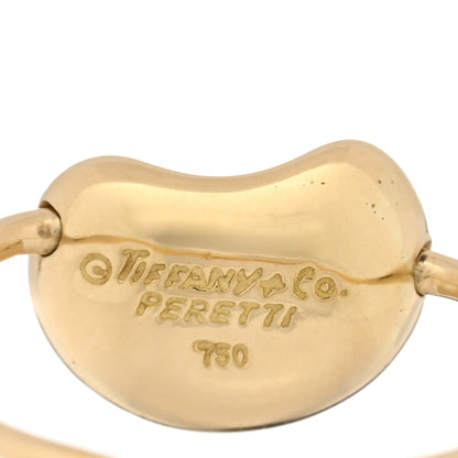 Tiffany 18K Yellow Gold Elsa Peretti Bean Ring 44 3 4 of 4
