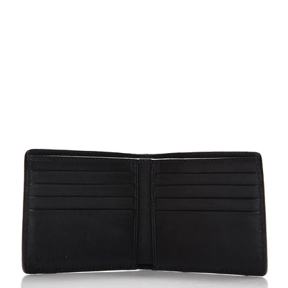 Burberry Signature Grain Calfskin Folding Wallet Stone Grey 5 of 6