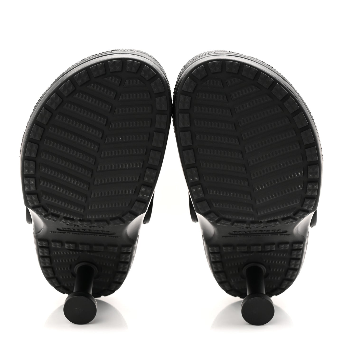 X CROCS Rubber Womens Madame 80 Sandals 37 Black