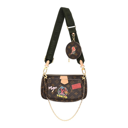 Louis Vuitton Monogram My LV World Tour Multi Pochette Accessories Kaki 1 of 12