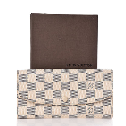 Louis Vuitton Damier Azur Emilie Wallet 8 of 8