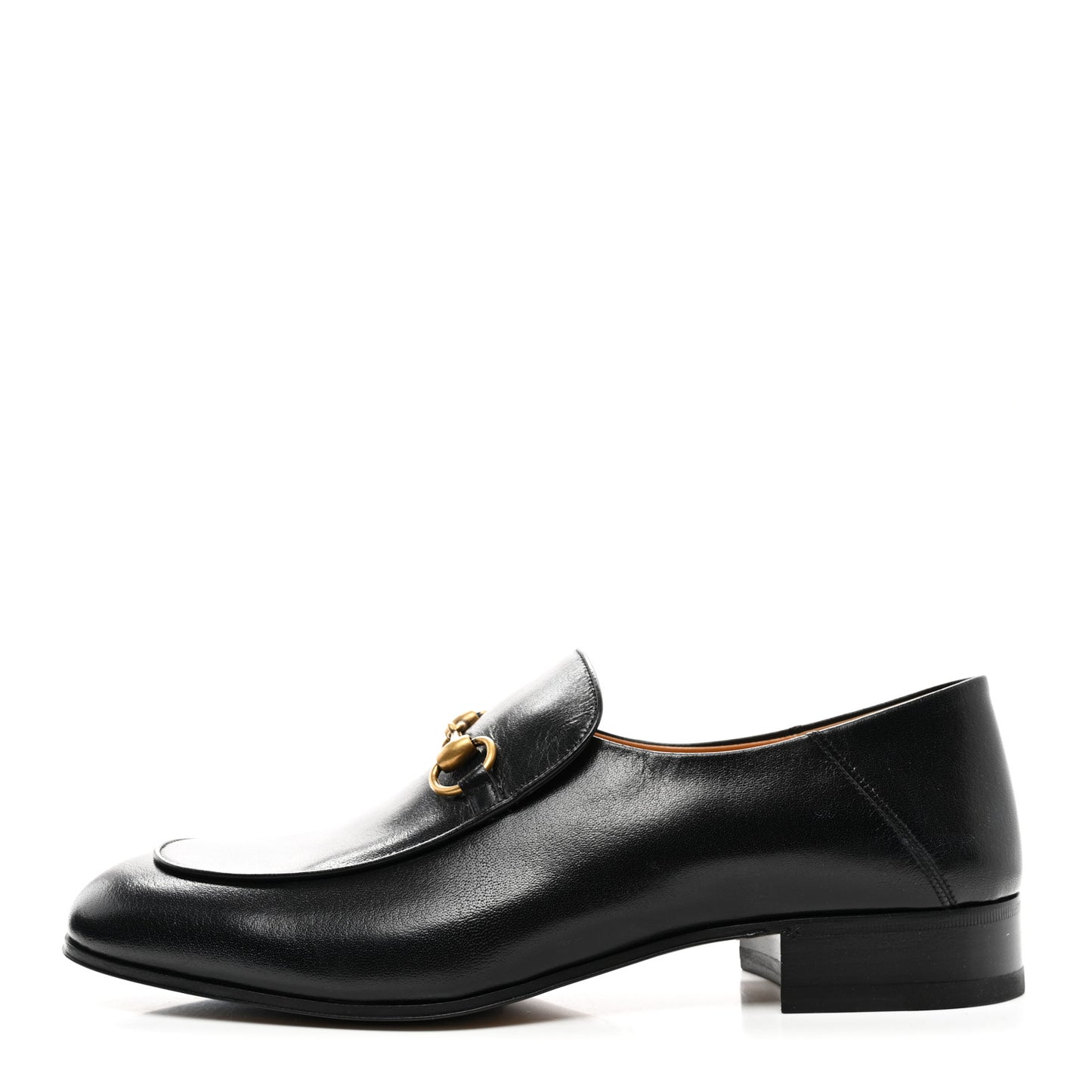 Goatskin Mens Horsebit Loafers 11 Black