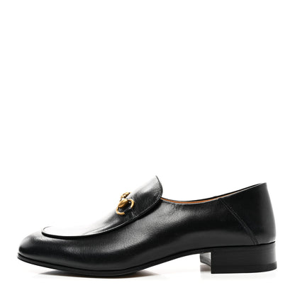 Gucci Goatskin Mens Horsebit Loafers 11 Black 1 of 9