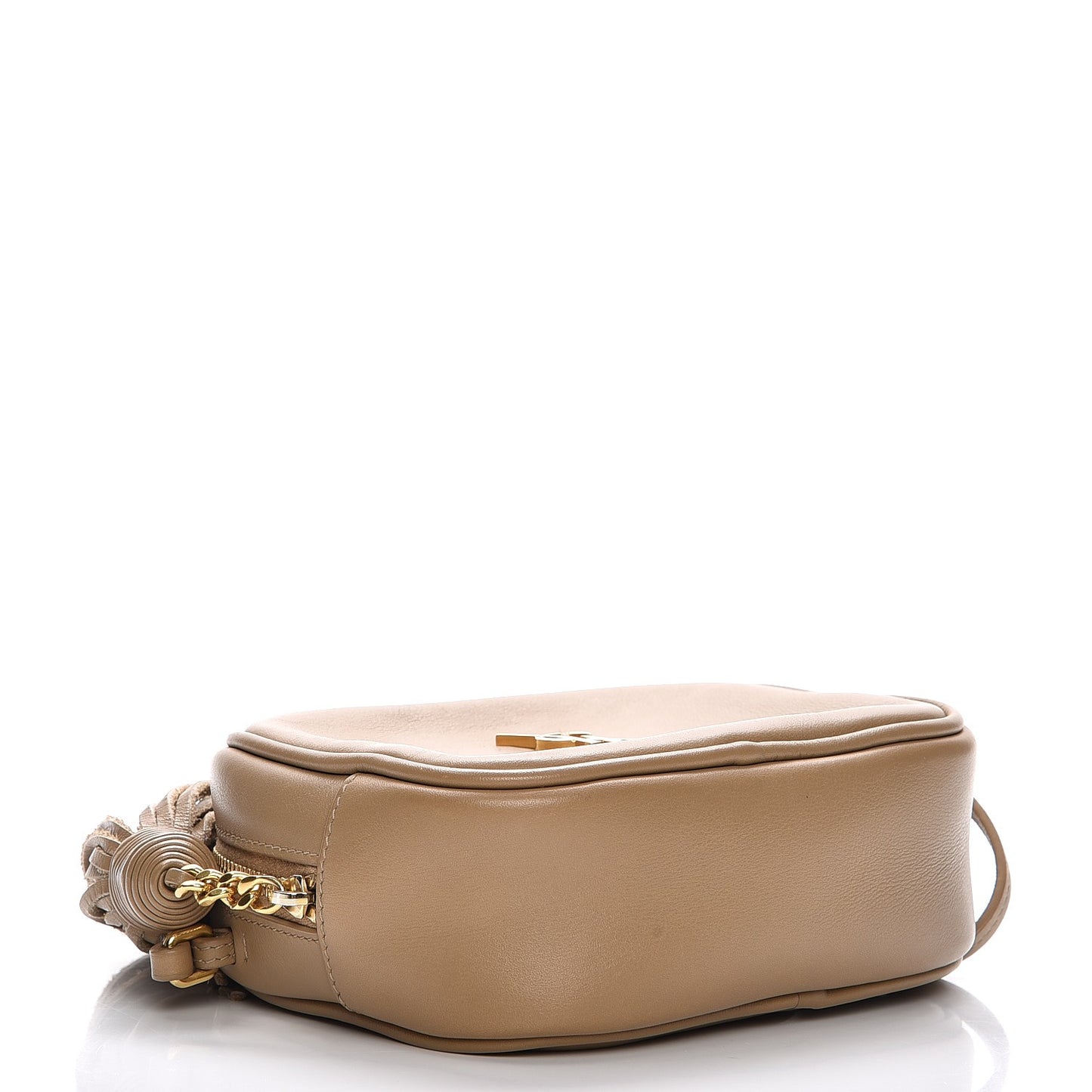 Nappa Monogram Blogger Bag Deep Beige