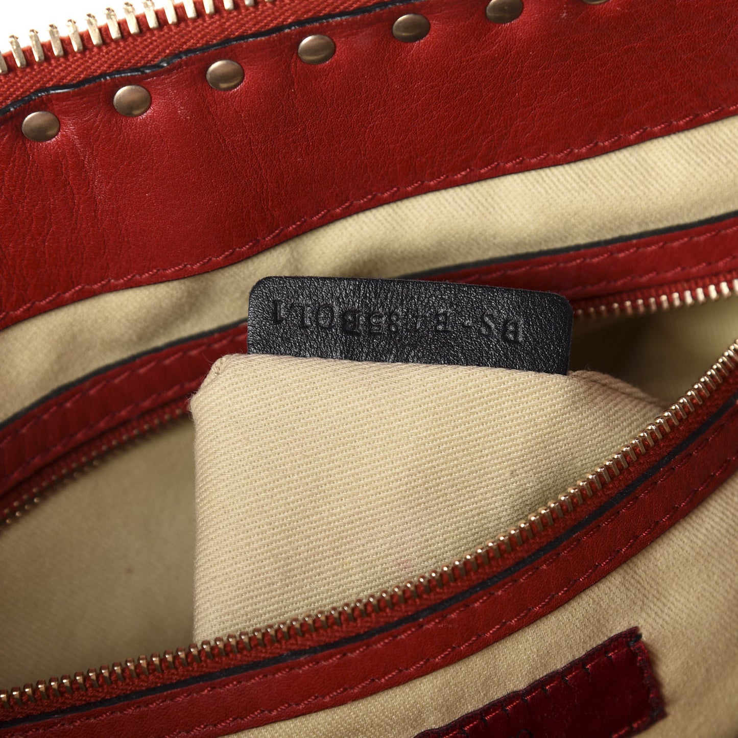 Calfskin Rockstud Top Handle Satchel Rosso Valentino