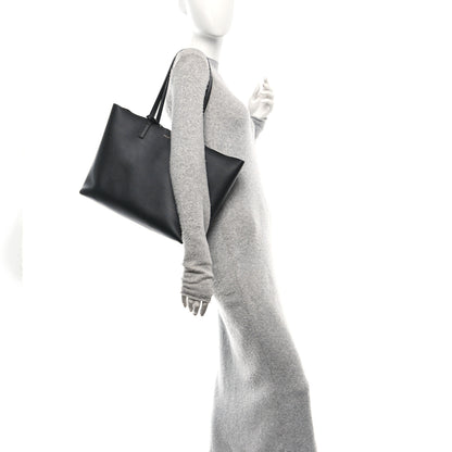 Saint Laurent Calfskin Large Shopping Tote Black 2 of 11
