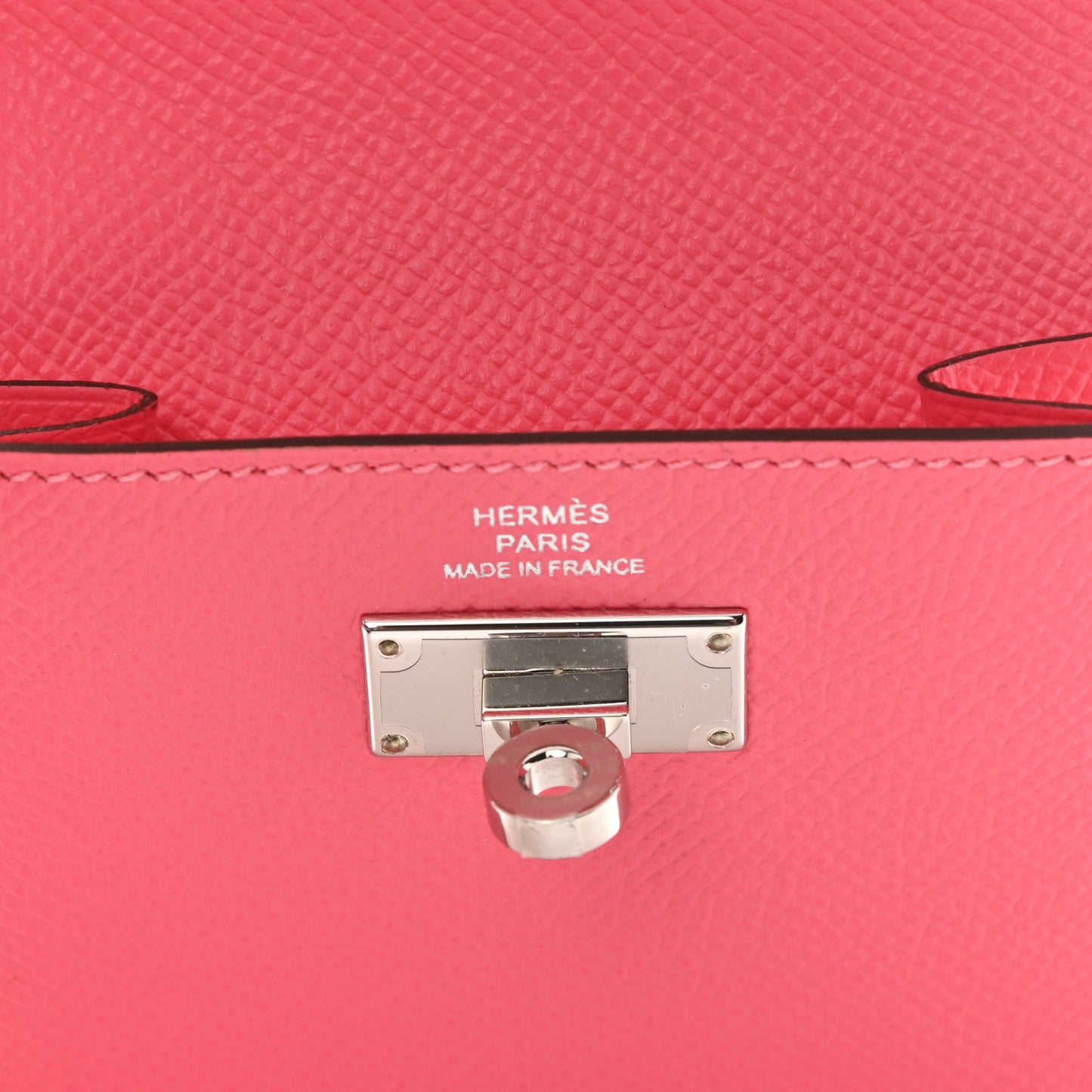 Epsom Kelly Pocket Compact Wallet Rose Azalee