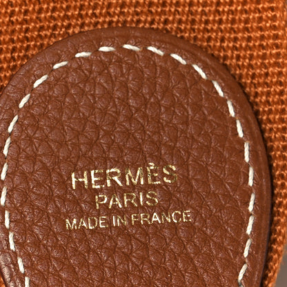 Hermes Taurillon Clemence Evelyne III PM Gold 8 of 12