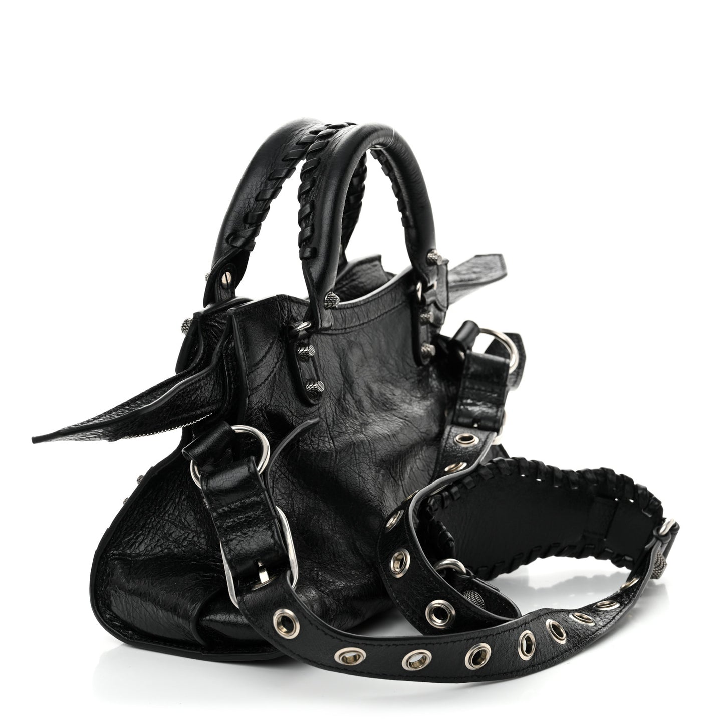 Agneau Arena Neo Cagole Handbag XS Black