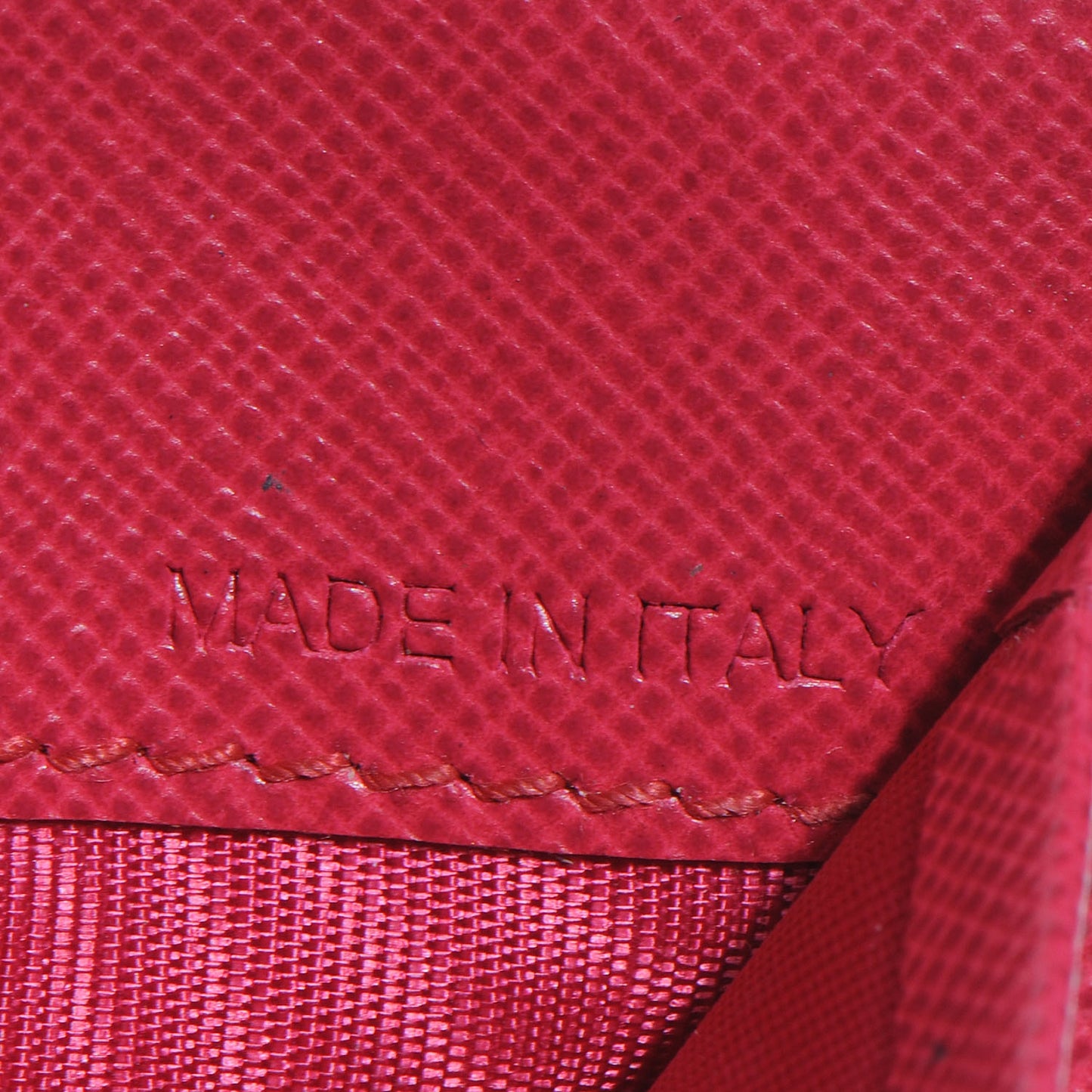 Saffiano Card Case Peonia