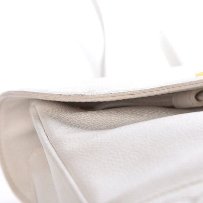 Chanel Caviar CC Backpack White 19 of 24