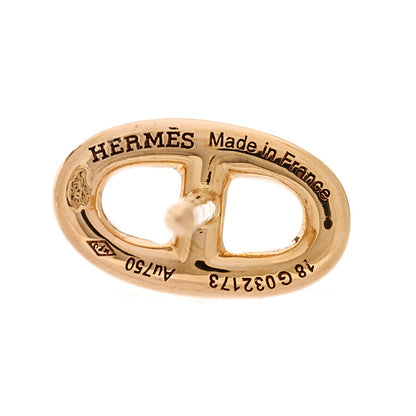 Hermes 18K Rose Gold TPM Farandole Stud Earrings 4 of 5