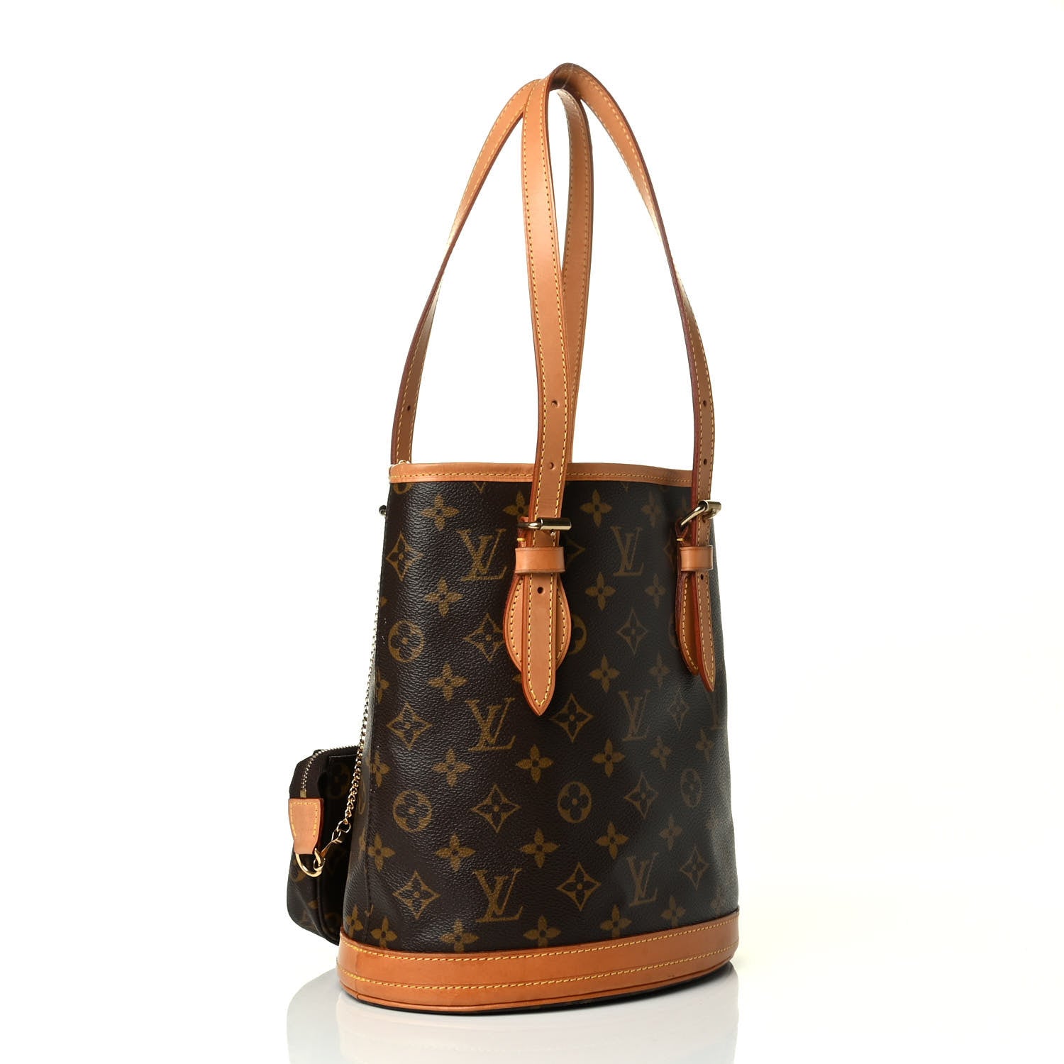 Louis Vuitton Monogram Petit Bucket 23 2 of 7