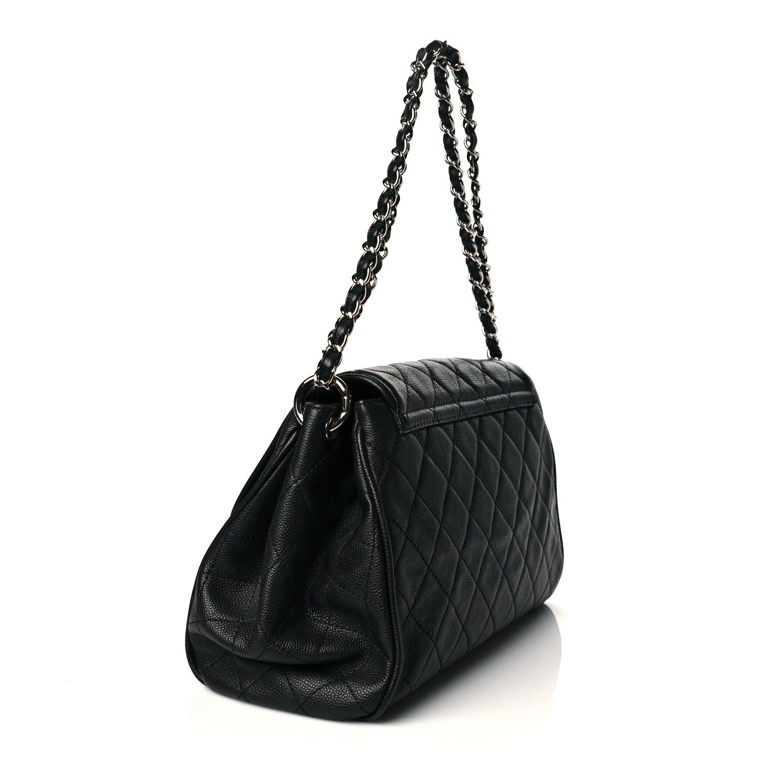 Chanel Caviar Quilted Timeless Accordion Flap Black 3 of 10