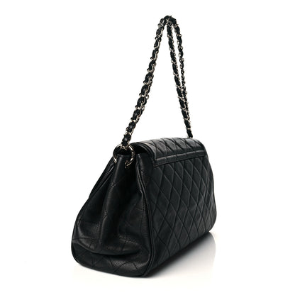 Chanel Caviar Quilted Timeless Accordion Flap Black 3 of 10