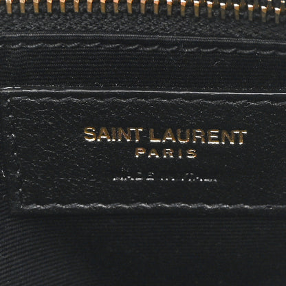 Saint Laurent Lambskin Quilted Victoire Camera Bag New Vert Fonce 6 of 11