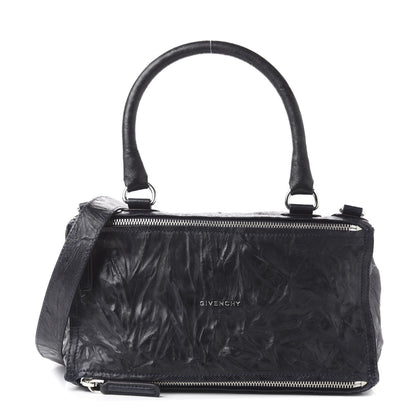 Givenchy Tumbled Sheepskin Medium Pandora Navy 1 of 9
