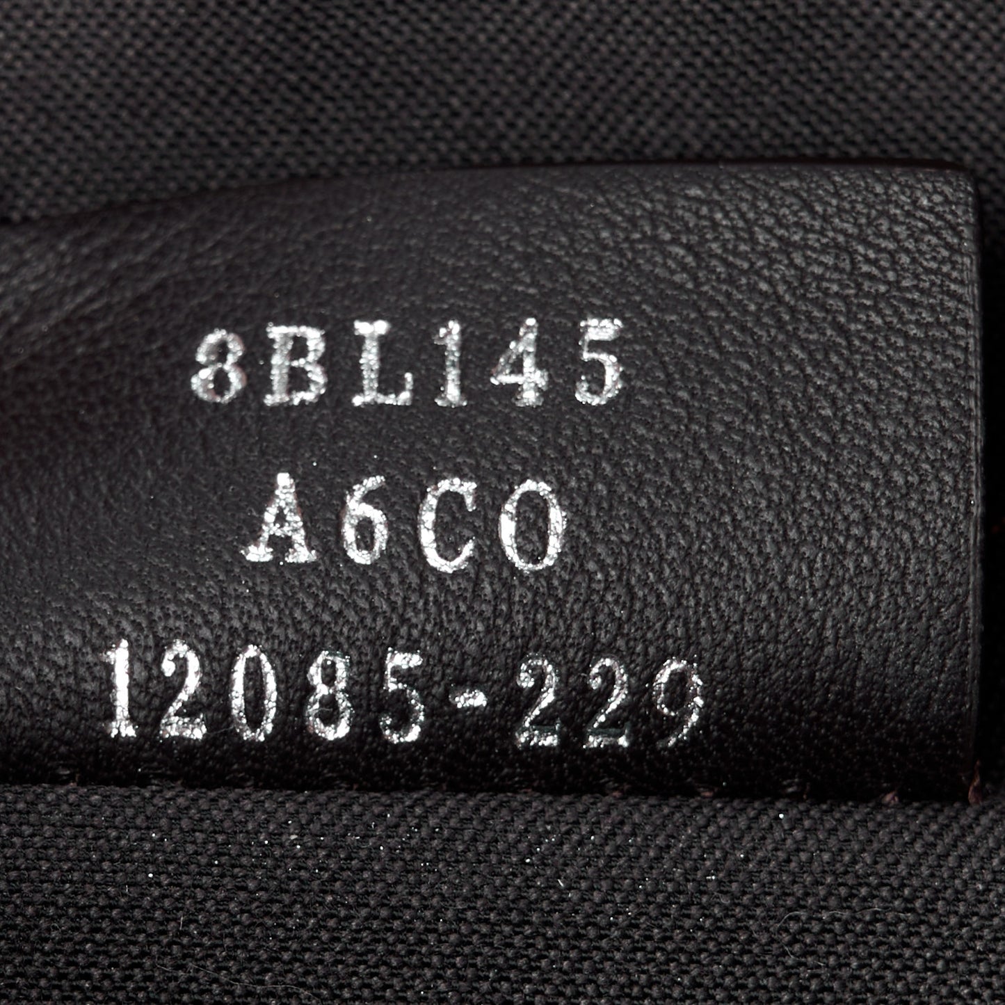 Vitello Dolce Bi-Color FF 1974 Embossed Mini By The Way Boston Bag Black Maya