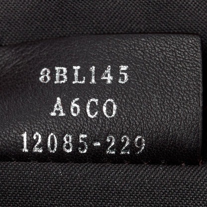 Fendi Vitello Dolce Bi-Color FF 1974 Embossed Mini By The Way Boston Bag Black Maya 7 of 13