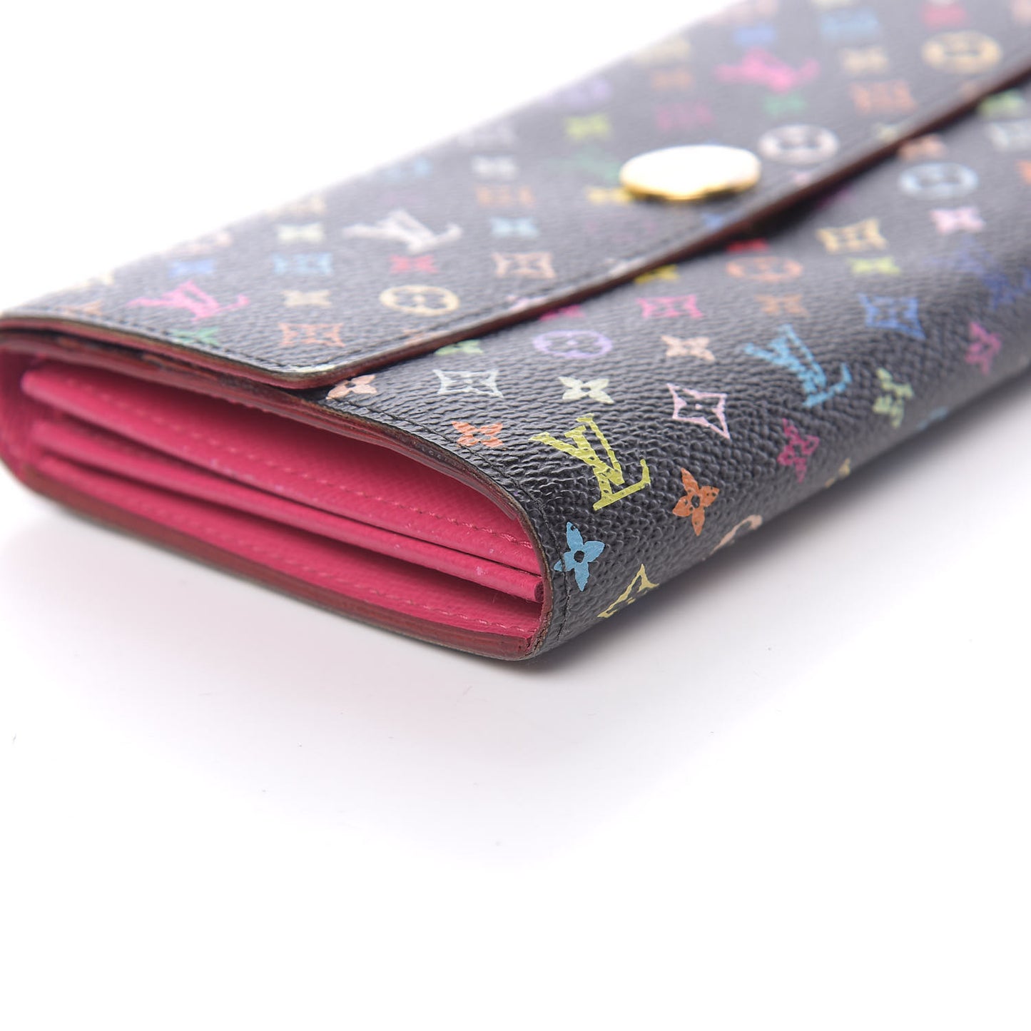 Monogram Multicolor Sarah Wallet Black Grenade