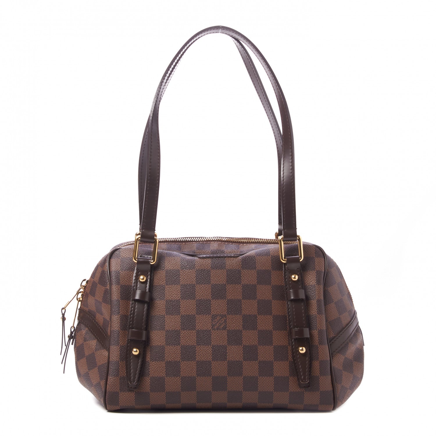 Louis Vuitton Damier Ebene Rivington PM 1 of 9